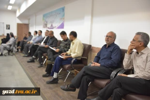 برگزاری جلسه ریاست دانشگاه ملی مهارت استان یزد با اعضای هیئت علمی دانشگاه 3