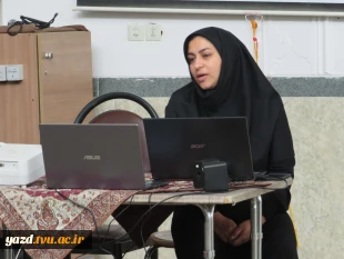 بازدید هنرجویان از آموزشکده ملی مهارت دختران میبد 6