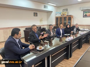 نشست معاون دانشگاه ملی مهارت کشور با روسای مراکز تابعه استان یزد 3