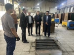 بازدید معاون دانشگاه ملی مهارت از کارگاه‌ها، خوابگاه و سلف دانشجویی دانشگاه ملی مهارت استان یزد 3