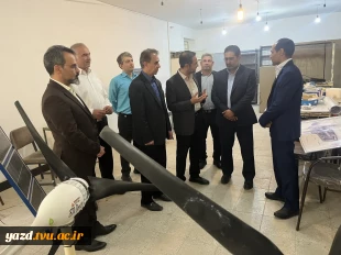 بازدید معاون دانشگاه ملی مهارت از کارگاه‌ها، خوابگاه و سلف دانشجویی دانشگاه ملی مهارت استان یزد 5