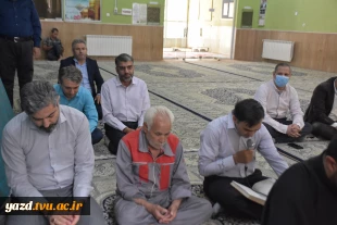 برگزاری مراسم یادبود آیت‌الله سید ابراهیم رئیسی در دانشگاه ملی مهارت استان یزد 2