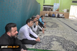 برگزاری مراسم یادبود آیت‌الله سید ابراهیم رئیسی در دانشگاه ملی مهارت استان یزد 3