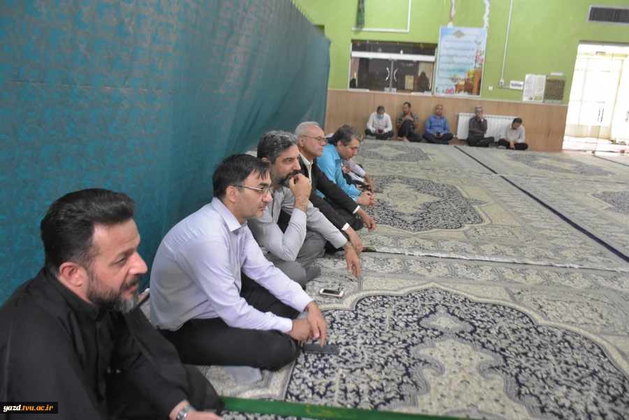 برگزاری مراسم یادبود آیت‌الله سید ابراهیم رئیسی در دانشگاه ملی مهارت استان یزد 3