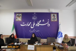 برگزاری کارگاه آموزشی خودمراقبتی زنان ویژه بانوان شاغل در دانشگاه ملی مهارت استان یزد 3