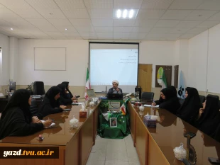 نشست بصیرتی «سیره امیرالمؤمنین علی(ع) در مدیریت چالش‌های اجتماع» در آموزشکده ملی مهارت دختران میبد
 4