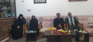 تجلیل از خانواده شهدای سادات و جانبازان در آستانه عید غدیر 3