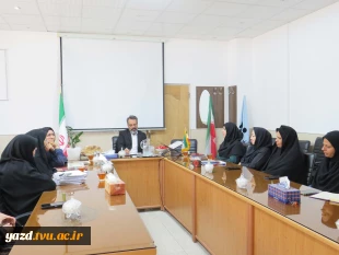 برگزاری جلسه شورای آموزشی با حضور معاونت آموزشی پژوهشی استان در آموزشکده ملی مهارت دختران میبد
 6