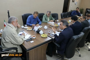 حضور ریاست دانشگاه ملی مهارت استان یزد در نشست بررسی آمایش رشته‌های تحصیلی استان  3