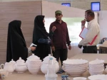بازدید ریاست آموزشکده ملی مهارت دختران میبد از کارگاه سرامیک مرکز
 2