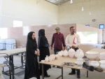 بازدید ریاست آموزشکده ملی مهارت دختران میبد از کارگاه سرامیک مرکز
 4