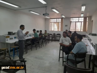 برگزاری کلاس های عملی در دانشگاه ملی مهارت استان یزد 19