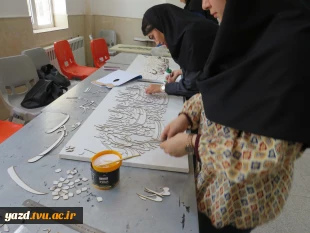 کلاس‌های عملی وتئوری- عملی دانشگاه ملی مهارت - آموزشکده دختران میبد، به صورت حضوری برگزار گردید
 2