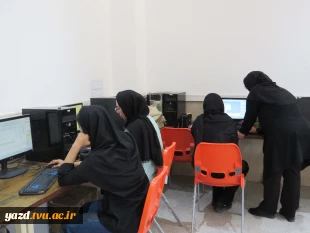 کلاس‌های عملی وتئوری- عملی دانشگاه ملی مهارت - آموزشکده دختران میبد، به صورت حضوری برگزار گردید
 6