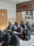 برگزاری مراسم معنوی قرائت زیارت عاشورا در آموزشکده ملی مهارت دختران میبد
 2