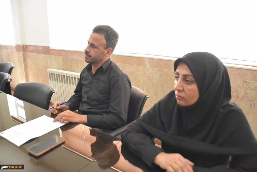 تشکیل جلسه کارگروه هماهنگی اعزام دانشگاهیان دانشگاه ملی مهارت استان یزد برای تشییع پیکر رهبر شهید انقلاب 4