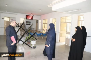 بازدید میدانی حراست دانشگاه ملی مهارت استان یزد از پردیس آموزشکده ملی مهارت دختران؛
 تأکید بر ارتقای امنیت و نظم آموزشی
 2