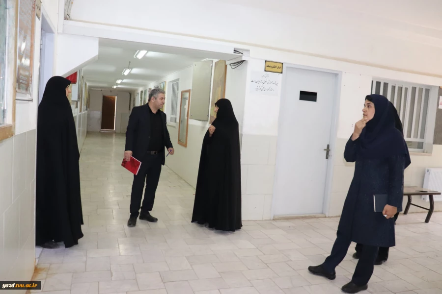 بازدید میدانی حراست دانشگاه ملی مهارت استان یزد از پردیس آموزشکده ملی مهارت دختران؛
 تأکید بر ارتقای امنیت و نظم آموزشی
 2