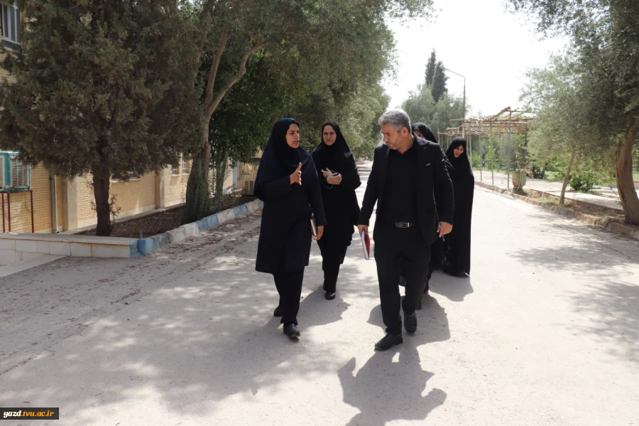 بازدید میدانی حراست دانشگاه ملی مهارت استان یزد از پردیس آموزشکده ملی مهارت دختران؛
 تأکید بر ارتقای امنیت و نظم آموزشی
 2