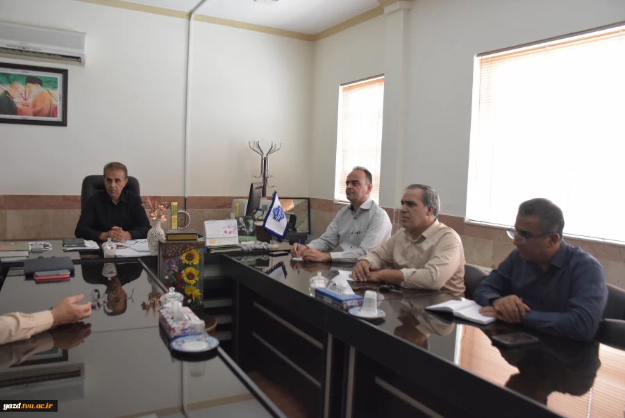 برگزاری دومین جلسه هماهنگی پذیرش دانشجوی بین‌الملل در دانشگاه ملی مهارت استان یزد 5