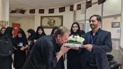 شرکت ریاست دانشگاه ملی مهارت استان یزد در مراسم بدرقه رهبر شهید انقلاب اسلامی در استان قم