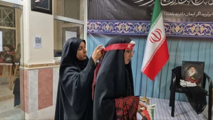شرکت ریاست دانشگاه ملی مهارت استان یزد در مراسم بدرقه رهبر شهید انقلاب اسلامی در استان قم 6