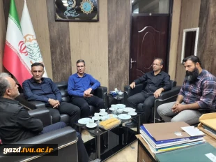 دیدار رئیس دانشکده ملی مهارت شریف  با شهردار ابرکوه؛ تأکید بر گسترش همکاری‌های آموزشی و شهری 3