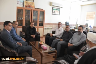 برگزاری نشست مشترک رؤسای دانشگاه ملی مهارت و دانشگاه فرهنگیان استان یزد جهت گرامیداشت یاد و خاطره رهبر شهید انقلاب اسلامی 4