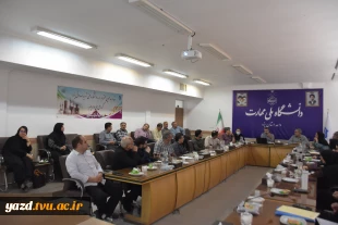 برگزاری جلسه هماهنگی برنامه‌ریزی آموزشی نیمسال ۰۵۱ در دانشگاه ملی مهارت استان یزد 6