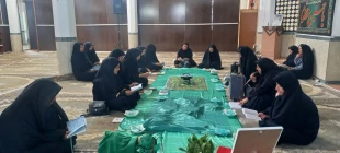 برگزاری مراسم عزاداری حضرت ابا عبدالله الحسین (ع) و گرامیداشت وداع و تشییع رهبر شهید در آموزشکده ملی مهارت دختران میبد
 2