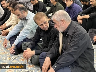 برگزاری مراسم گرامیداشت یاد و خاطره رهبر شهید انقلاب اسلامی در دانشگاه ملی مهارت استان یزد 7