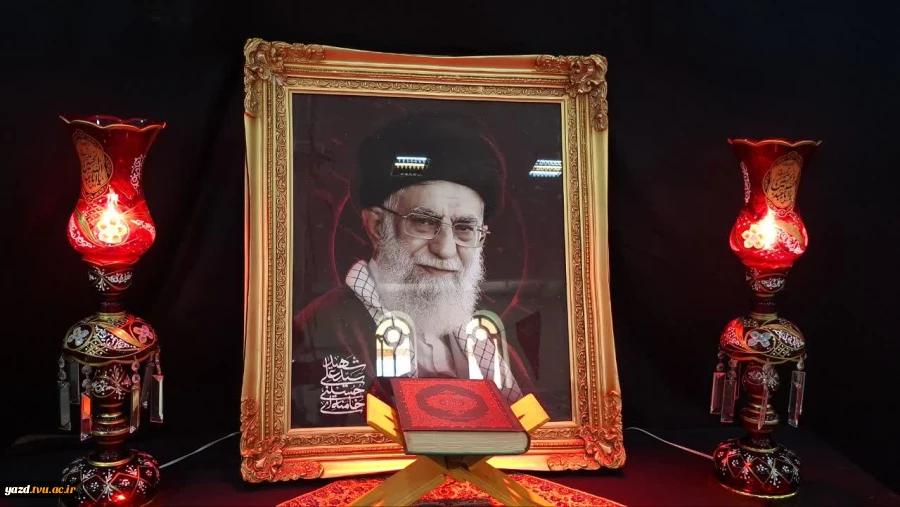 برگزاری مراسم گرامیداشت یاد و خاطره رهبر شهید انقلاب اسلامی در دانشگاه ملی مهارت استان یزد  6