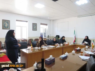 برگزاری جلسه مصاحبه اساتید رشته طراحی و دوخت در آموزشکده ملی مهارت دختران میبد
 2