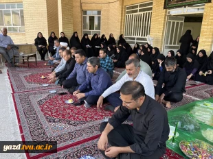 تکرار سنت دیرینه سوگواری شهادت حضرت رقیه (س) در آموزشکده ملی مهارت دختران یزد – حضرت رقیه (س))
 5