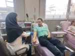 حضور پرشور کارکنان دانشگاه ملی مهارت استان یزد در پویش اهدای خون 6