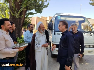  اعزام کاروان دانشجویان دانشگاه ملی مهارت استان یزد به آیین پیاده‌روی اربعین حسینی 4