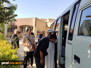  اعزام کاروان دانشجویان دانشگاه ملی مهارت استان یزد به آیین پیاده‌روی اربعین حسینی 5