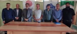 برپایی میز خدمت دانشکده ملی مهارت شریف در آیین سیاسی عبادی نماز جمعه ابرکوه 2