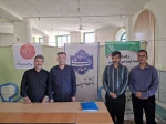برپایی میز خدمت دانشکده ملی مهارت شریف در آیین سیاسی عبادی نماز جمعه ابرکوه 3