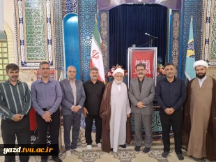 برپایی میز خدمت دانشکده ملی مهارت شریف در آیین سیاسی عبادی نماز جمعه ابرکوه 4