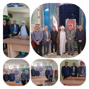 برپایی میز خدمت دانشکده ملی مهارت شریف در آیین سیاسی عبادی نماز جمعه ابرکوه 6