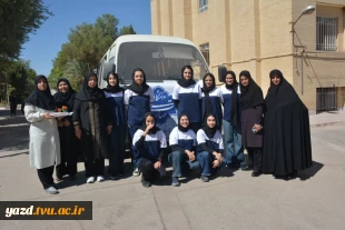 بدرقه تیم بسکتبال آموزشکده ملی مهارت دختران یزد برای حضور در هفدهمین المپیاد ورزشی دانشجویان کشور
 2