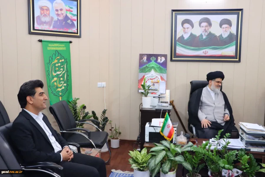 دیدار رئیس دانشگاه ملی مهارت استان یزد با امام جمعه بافق 3