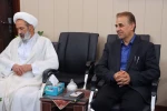 دیدار رئیس دانشگاه ملی مهارت استان یزد با امام جمعه بافق 5