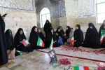 بزرگداشت هفته دفاع مقدس با حضور ریاست دانشگاه ملی مهارت یزد در گلزار شهدای امامزاده جعفر 2