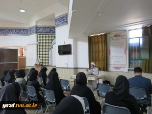 برگزاری جلسه توجیهی سفر مشهد دانشجویان با حضور نماینده نهاد رهبری دانشگاه ملی مهارت استان یزد
 3