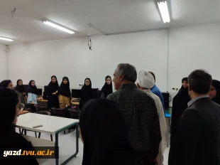 بازدید هیات رئیسه دانشگاه ملی مهارت استان یزد از کلاس‌های درس هم‌زمان با آغاز سال تحصیلی جدید 7