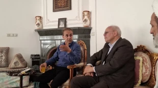 دیدار ریاست دانشگاه ملی مهارت استان یزد و جمعی از مسئولان دانشگاه از جانباز دفاع مقدس 4