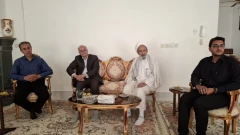 دیدار ریاست دانشگاه ملی مهارت استان یزد و جمعی از مسئولان دانشگاه از جانباز دفاع مقدس