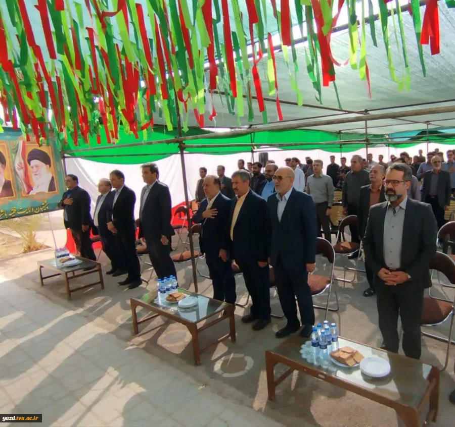 حضور معاون آموزشی دانشگاه ملی مهارت استان یزد در آیین بازگشایی هنرستان‌ها با عنوان «مهر و مهارت» 5
